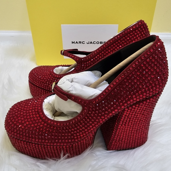 ❤️🎉HOST PICK🎉❤️MARC JACOBS THE KIKI PLATFORM MARY JANE, THE WIZARD OF OZ - Picture 4 of 17